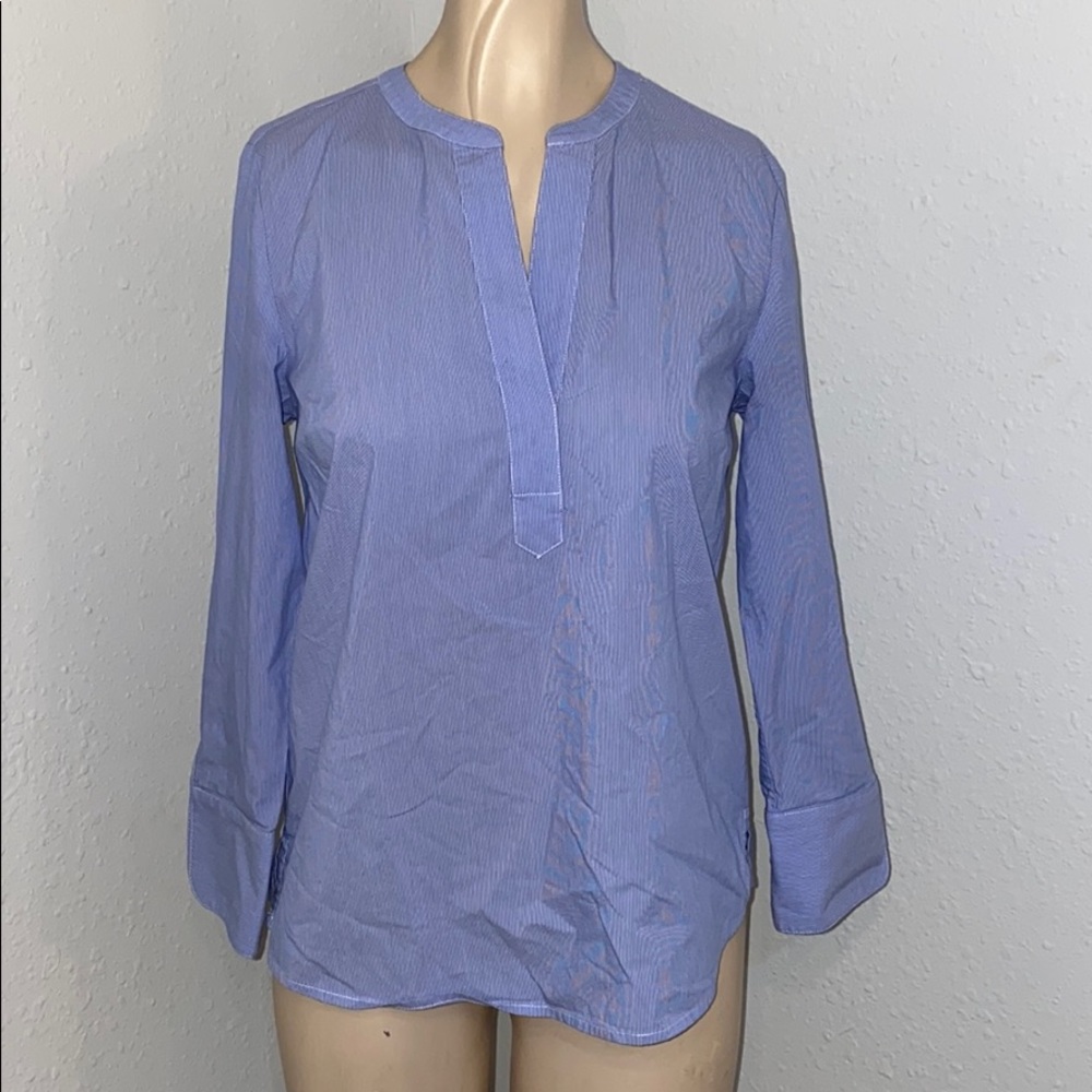 Vineyard Vines dress shirt XXS EUC blue stripe